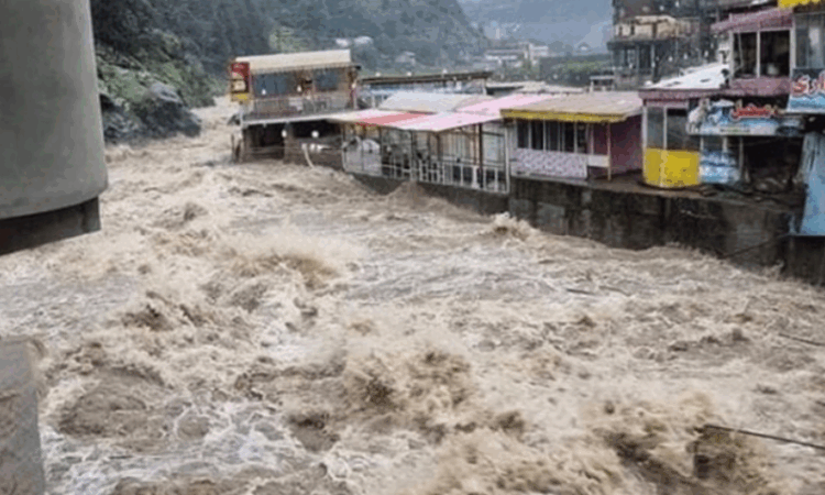 Crackdown begins on illegal riverbed hotels in Swat as KP rains leave 20 dead