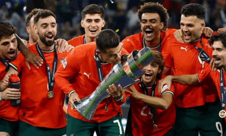 Ronaldo in tears as Portugal clinch Nations League Title in dramatic shootout