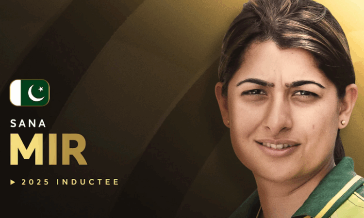 Sana Mir inducted into ICC Hall of Fame
