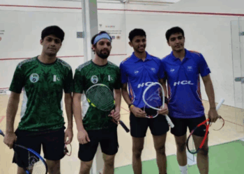 Pakistan wins silver in Asian Doubles Squash Championship final against India