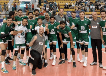 Pakistan beats Chinese Taipei in AVC men's volleyball nation cup