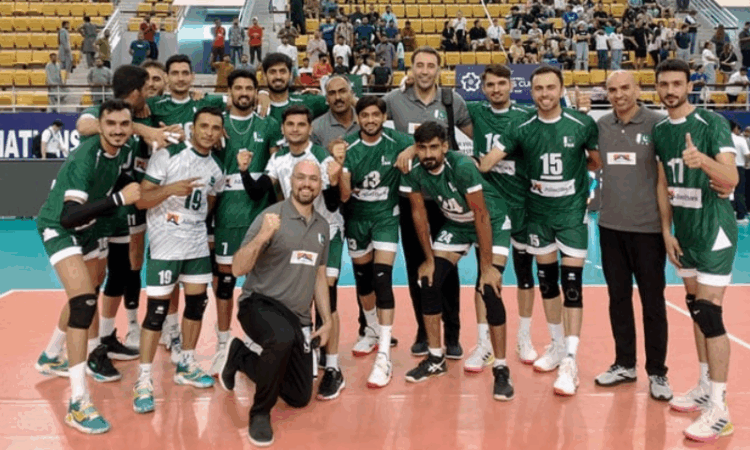 Pakistan beats Chinese Taipei in AVC men's volleyball nation cup