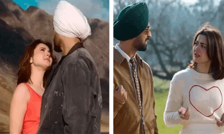 Diljit Dosanjh’s Sardaar Ji 3 banned from India release amid Hania Aamir presence.