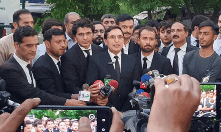 PTI to challenge May 9 verdicts in higher courts; Barrister Gohar calls it a “sad day for democracy”