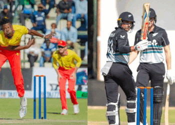 New Zealand crush Zimbabwe to maintain unbeaten run in tri-series