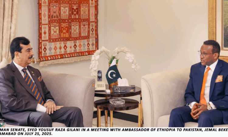 Ethiopia, Pakistan agree on strengthening parliamentary cooperation