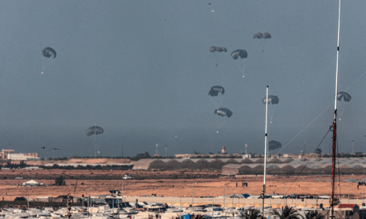 Spain to airdrop 12 tonnes of food into Gaza amid escalating famine crisis
