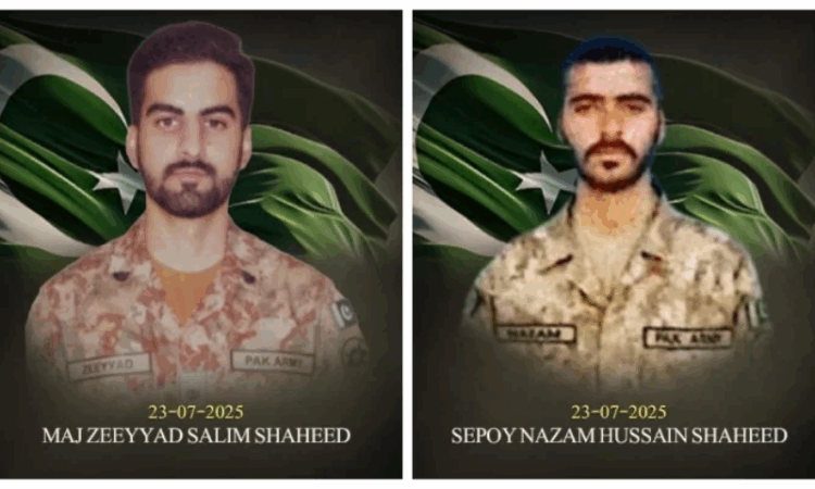 Army officer among two martyred in Mastung anti-terror operation