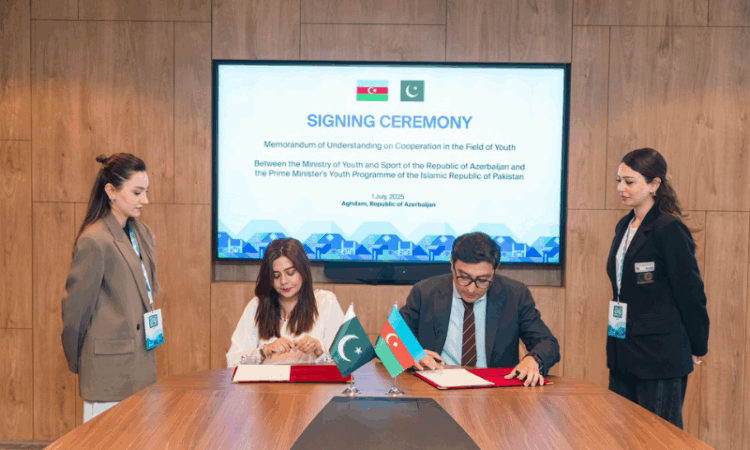 Pakistan, Azerbaijan sign landmark MoU to boost youth cooperation