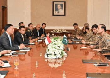 COAS, Indonesian Defence Minister agree to boost military cooperation