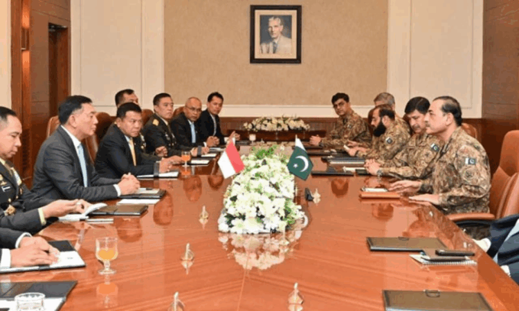 COAS, Indonesian Defence Minister agree to boost military cooperation