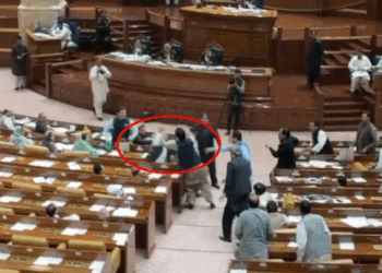 Chaos erupts in Punjab Assembly as lawmakers trade blows during heated session