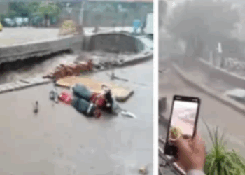 Torrential rains in Islamabad sweep vehicles into drains, exposing urban flood crisis