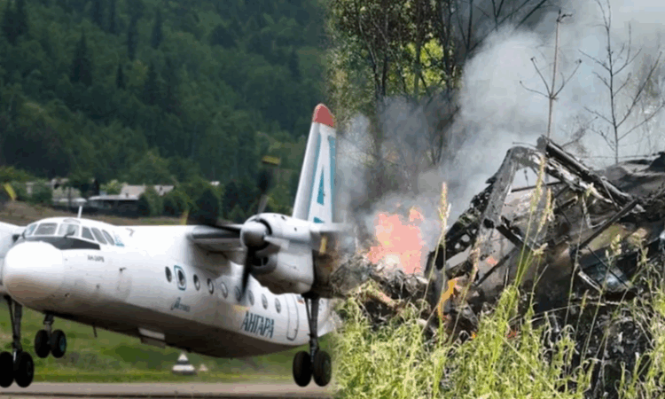 48 dead in Russian far east plane crash; investigation underway