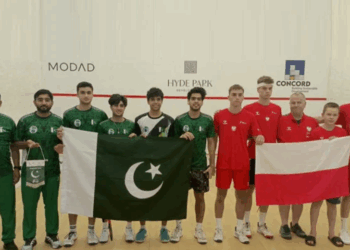 Pakistan storms into quarterfinals of World Junior Squash Team Championships