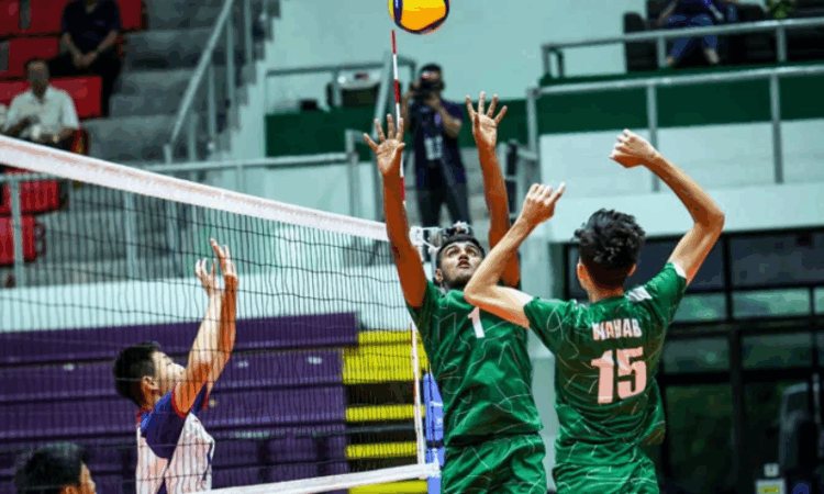 Pakistan crushes Chinese Taipei to top group in Asian U-16 Volleyball Championship