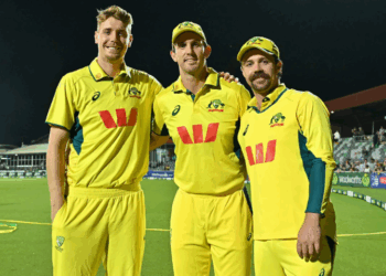 Australia crush South Africa by record margin after triple centuries
