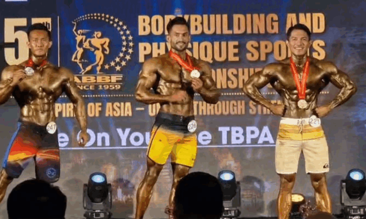 Pakistan clinch four gold medals at Asian Bodybuilding Championship 2025