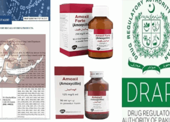SUB NEWS EXCLUSIVE- DRAP orders market recall of GlaxoSmithKline’s Amoxil Forte syrup over packaging defects