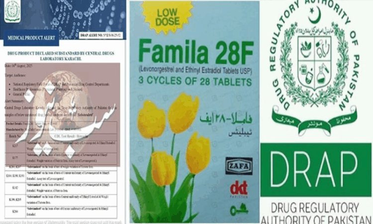 SUB NEWS EXCLUSIVE- DRAP declares 11 batches of Zafa Pharmaceuticals’ Famila 28F tablets substandard