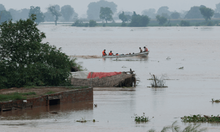 Torrential rains deepen flood misery in Punjab; more villages submerged