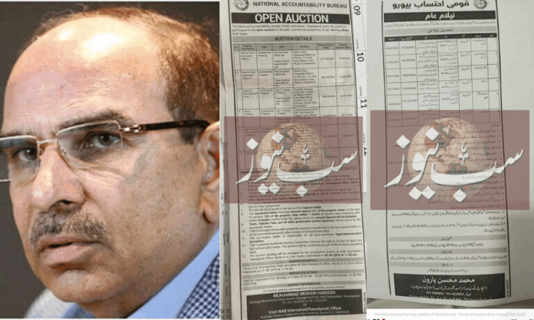 NAB sets date for auction of Malik Riaz’s properties