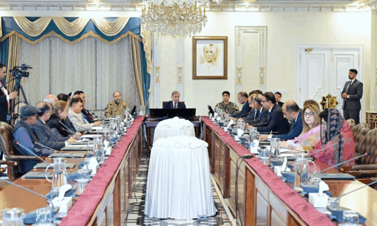 PM Shehbaz announces federal cabinet’s one-month salary for flood victims, orders intensified relief in KP, GB, and AJK
