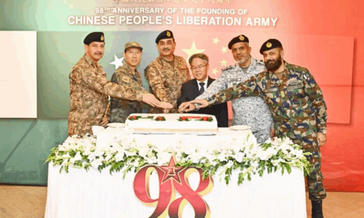 COAS reaffirms unshakable Pakistan-China friendship at PLA anniversary event