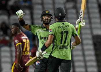 Hasan, Rizwan lead Pakistan to five-wicket win in ODI series opener against West Indies