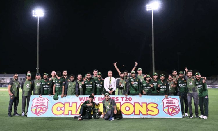 Pakistan clinch T20I series with thrilling 13-run win over West Indies