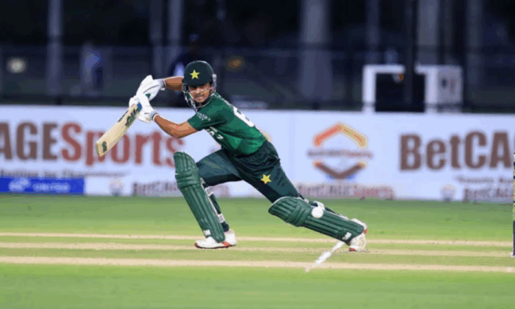 Saim, Nawaz shine as Pakistan edge West Indies by 14 runs in T20I series opener