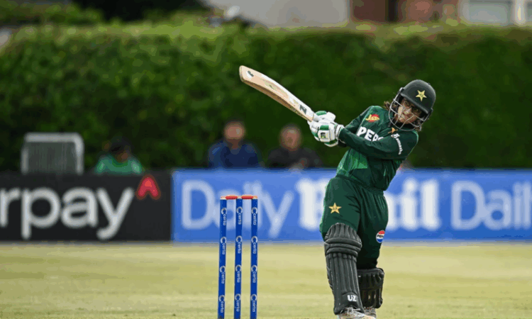 Natalia Pervaiz powers Pakistan to 168 in second T20I against Ireland