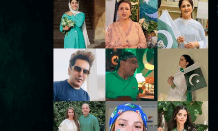 Showbiz stars share patriotic messages on Pakistan’s 78th Independence Day