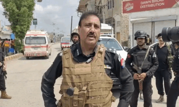 Five terrorists killed as security forces foil major attack on FC in Bannu