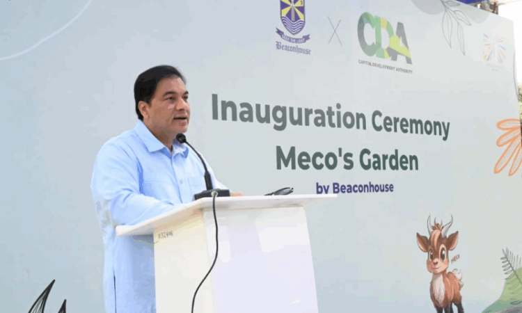 CDA launch ‘Meco Garden’ tree plantation drive in Islamabad