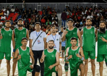 Pakistan extend winning streak at Commonwealth Beach Handball Championship
