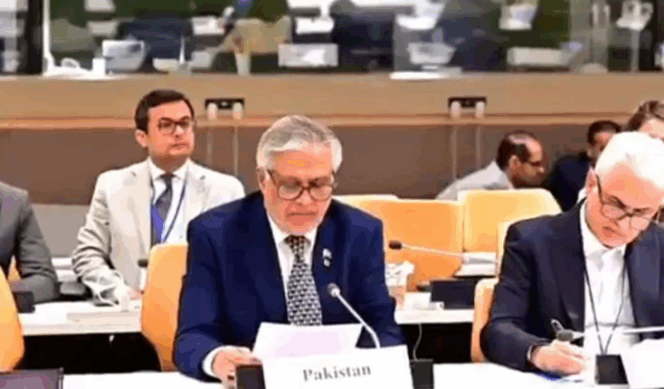 Dar urges Kabul to act against terror safe havens at OIC contact group