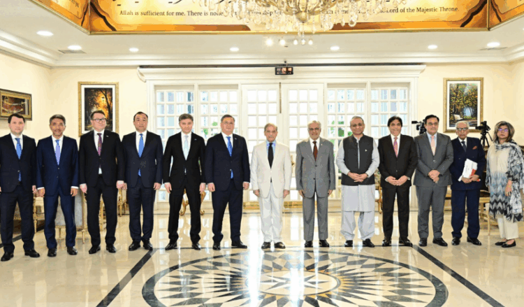 Pakistan seeks stronger trade and connectivity links with Kazakhstan: PM Shehbaz