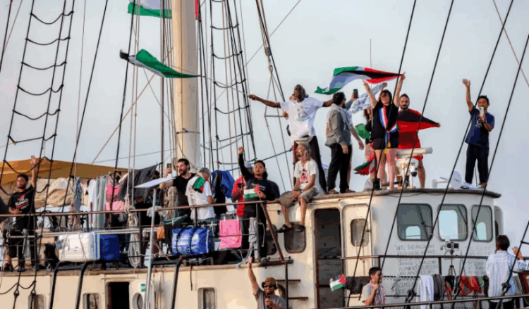 Gaza-bound Global Sumud Flotilla reports drone attacks off Greece