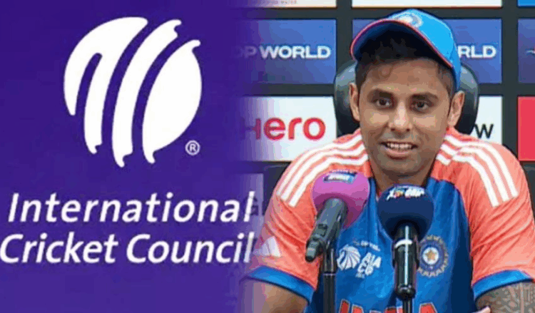ICC reprimands India captain Suryakumar Yadav over controversial remarks.