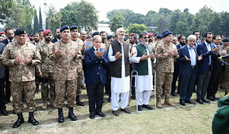 PM, COAS attend funeral of Major Adnan Aslam Shaheed in Rawalpindi