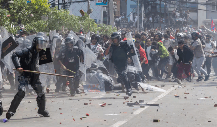 At least 19 killed in Kathmandu as protests erupt over corruption, social media ban