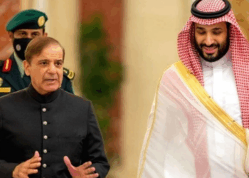 PM Shehbaz meets Saudi Crown Prince in Riyadh