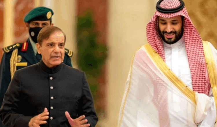 PM Shehbaz meets Saudi Crown Prince in Riyadh