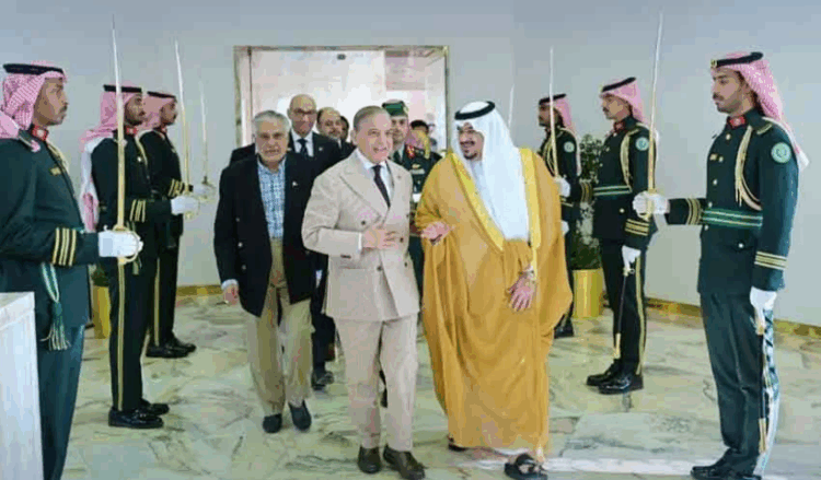 PM departs for UK after landmark defense deal with Saudi Arabia