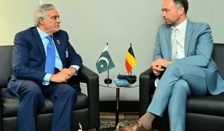 Pakistan, Belgium FMs discuss stronger bilateral ties at UNGA session