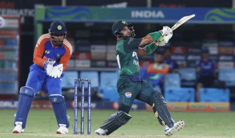 Asia Cup 2025: Sahibzada Farhan’s half-century powers Pakistan to 171/5 against India
