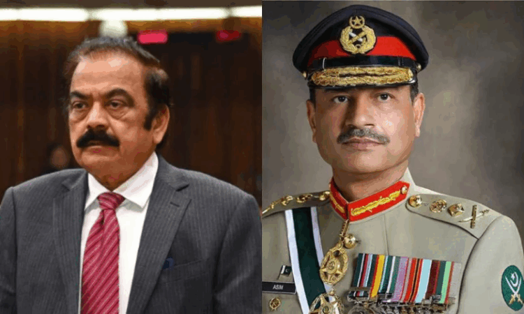 Rana Sanaullah confirms Army Chief Asim Munir to serve until 2027 under existing law