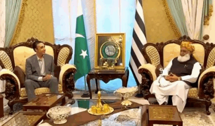 Bilawal, Fazlur Rehman discuss political situation in Islamabad
