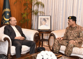 COAS, President discuss escalating border tensions with Afghanistan